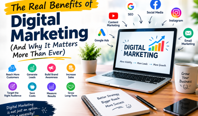 The Real Benefits of Digital Marketing (And Why It Matters More Than Ever)